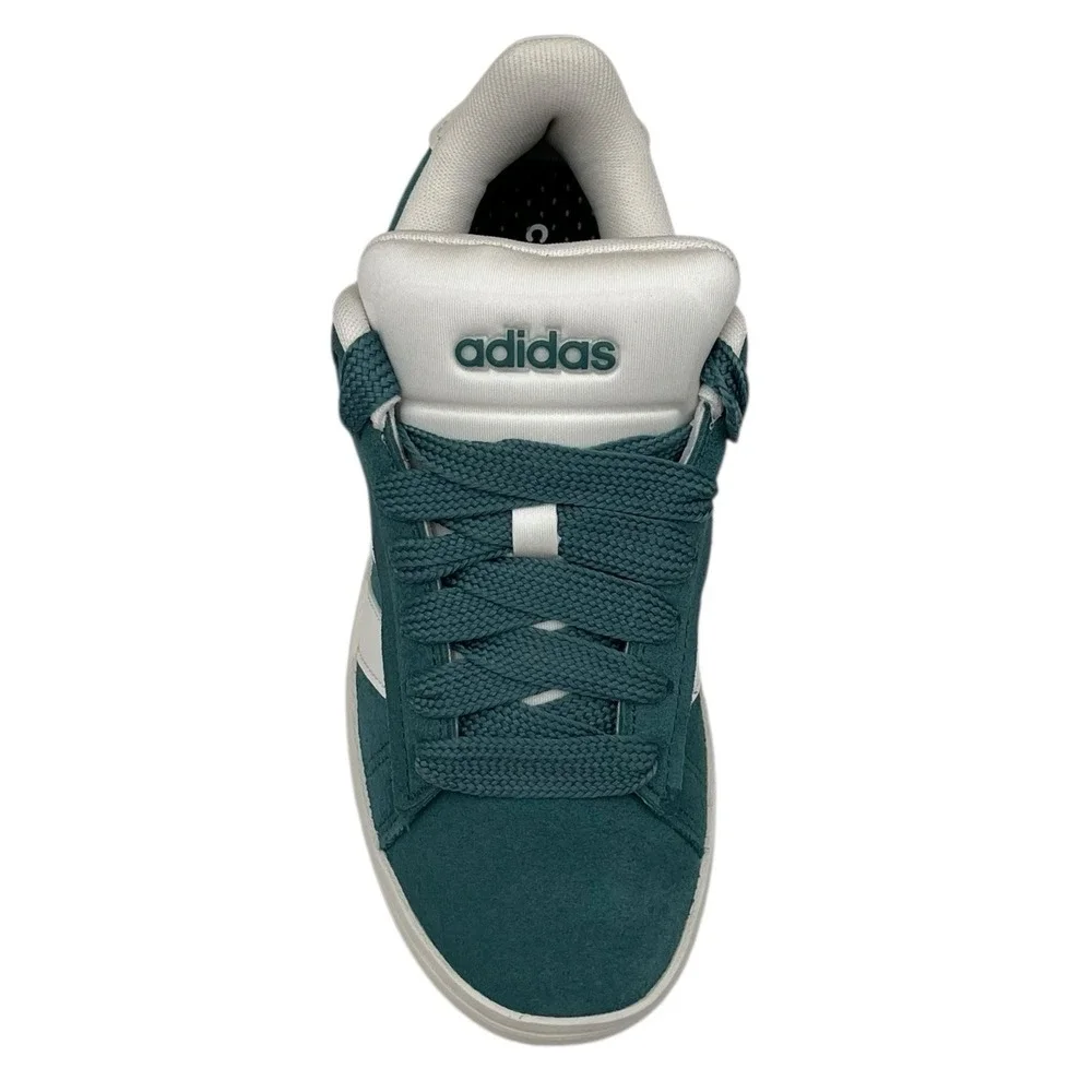 Adidas Grand Court Alpha Mens Youth Boys Classic‎ Style Shoes Size 4 Green White